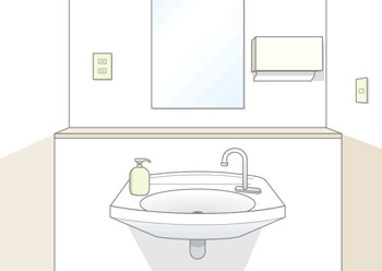 洗面台 洗面所 H2mハウスクリーニング公式ホームページ 洗面台 洗面所 H2mハウスクリーニング公式ホームページ